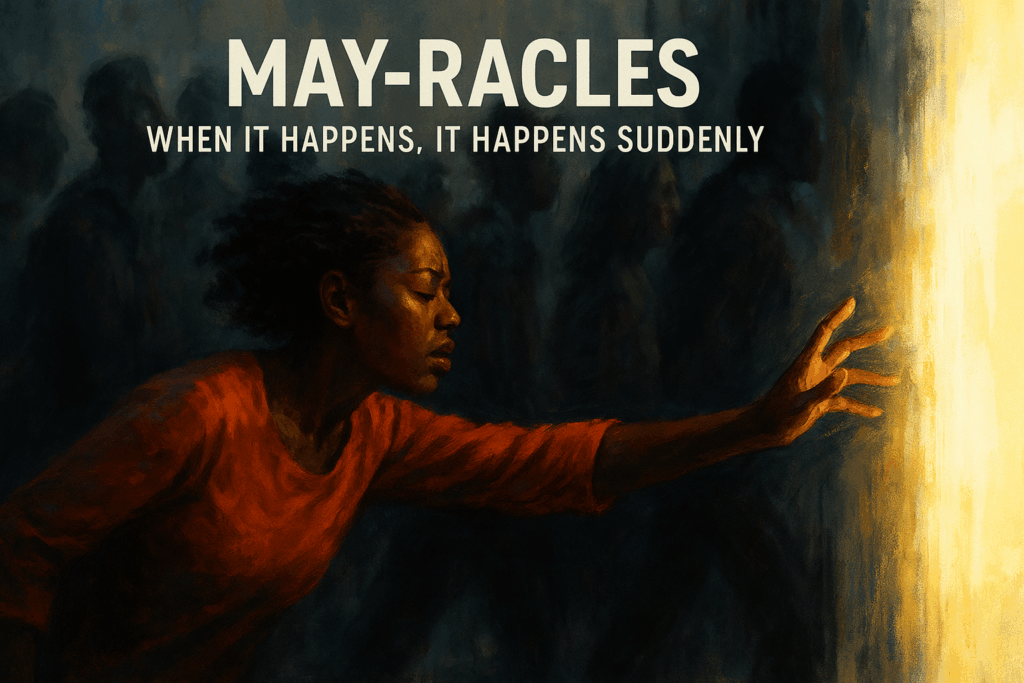 Mediacovenant Image MAY-RACLES: When It Happens, It Happens Suddenly